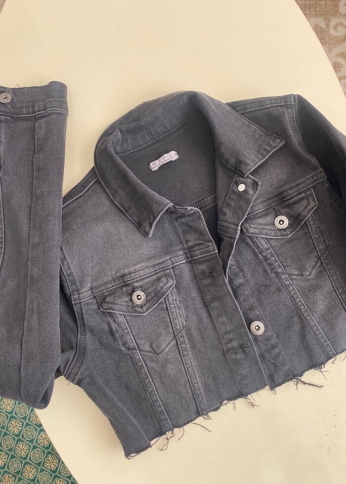 Defacto crop kot ceket - Görsel 2