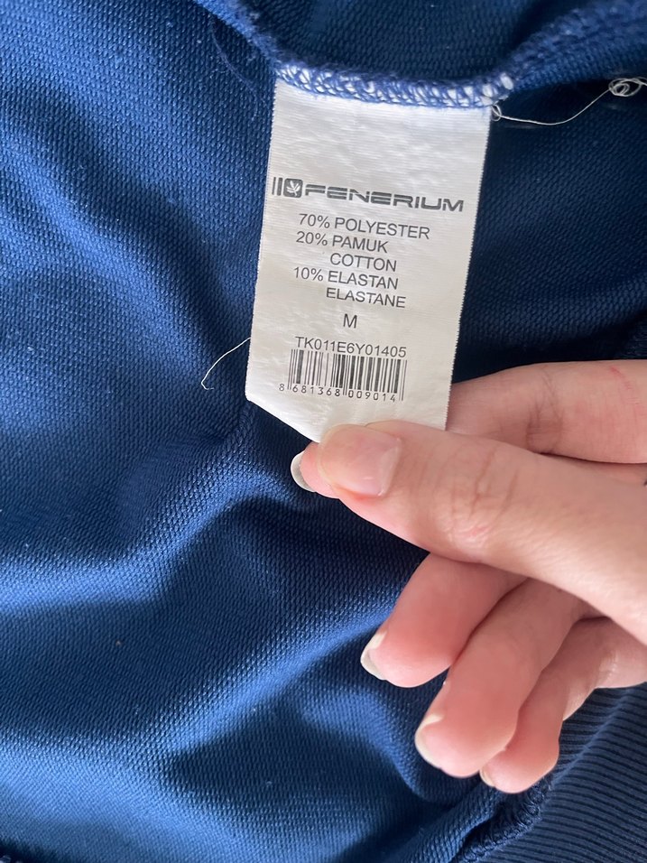 Lacivert fenerium ceket unisex - Görsel 2