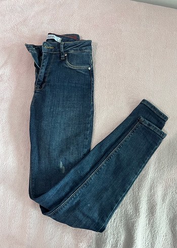 Dar Kesim Kot Pantolon - Görsel 2