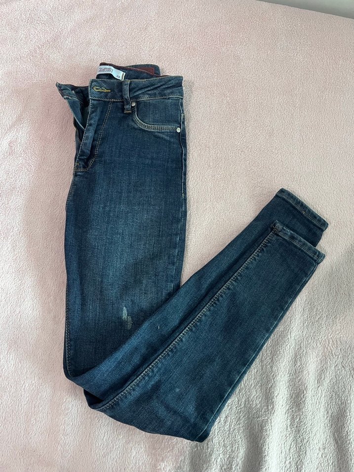 Dar Kesim Kot Pantolon - Görsel 2