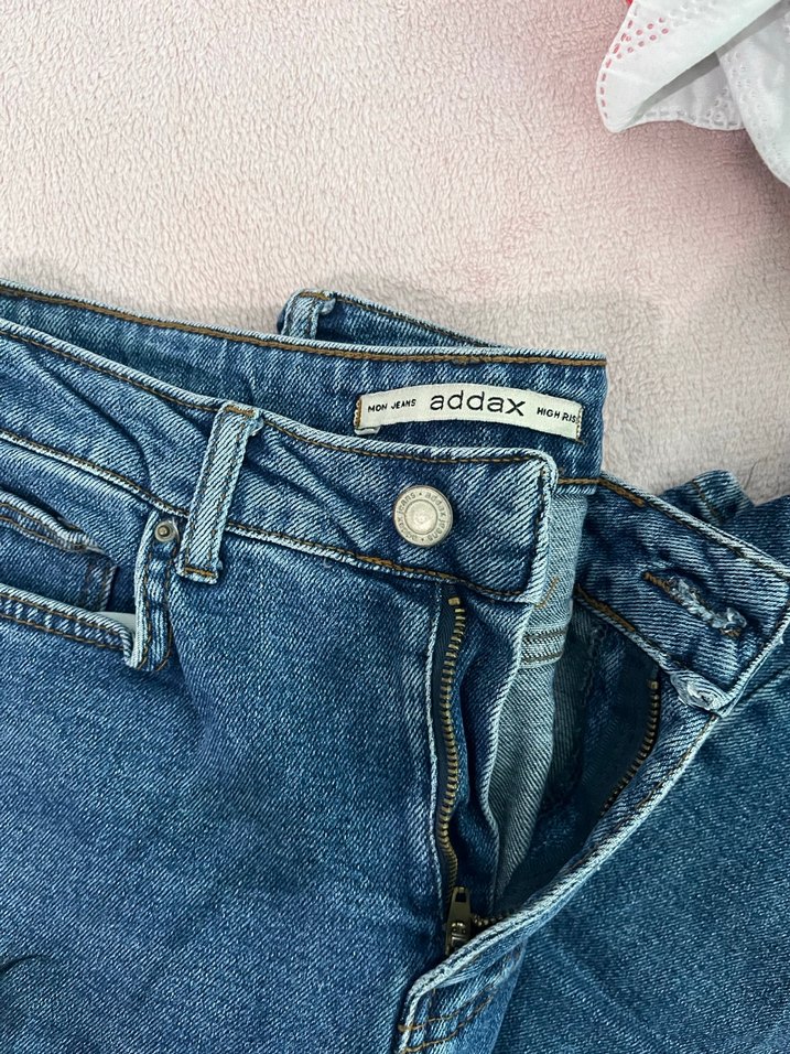 Addax Düz Kesim Midi Boy Kadın Jean - Görsel 2