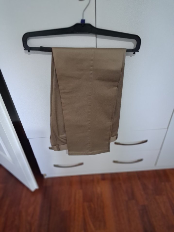 Açık kahverengi Ruba Marka Erkek Kumaş Pantolon - Görsel 2