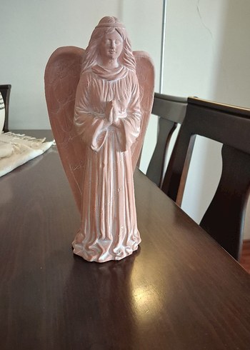 Kumtaşı Dua eden Melek Heykeli - Görsel 2