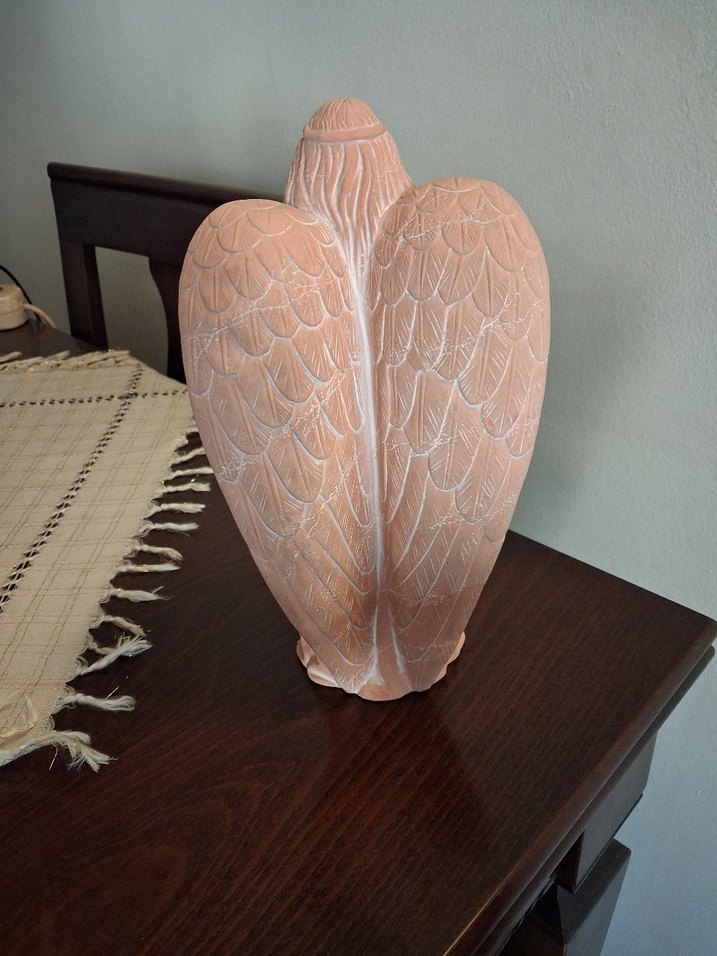 Kumtaşı Dua eden Melek Heykeli - Görsel 5