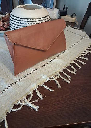 Taba Hakiki Deri Kadın Clutch (Portföy Çanta) - Görsel 4