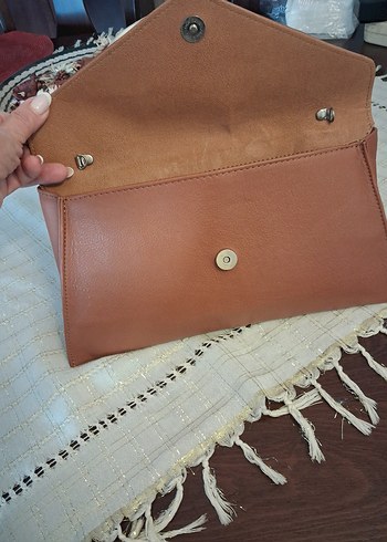 Taba Hakiki Deri Kadın Clutch (Portföy Çanta) - Görsel 5