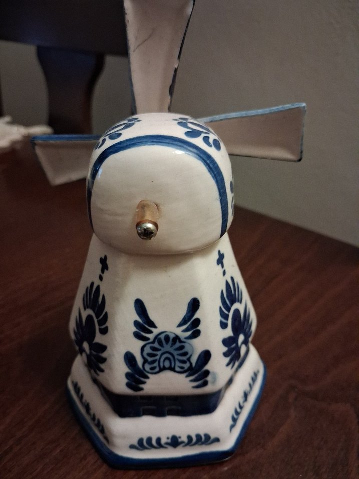 Orijinal Hollanda'dan alınmış Yel Değirmeni 16cm boyunda. - Görsel 3