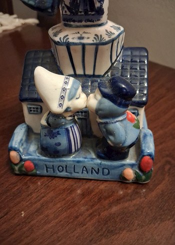 Orijinal Hollanda'dan alınmış,kurmalı Yel Değirmeni 18 cm boyu. - Görsel 3