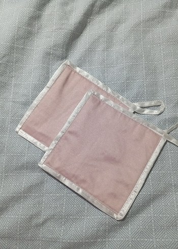 Nakışlı Pembe Fırın Eldiveni - Görsel 2