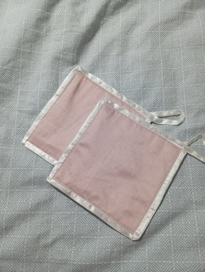 Nakışlı Pembe Fırın Eldiveni - Görsel 2