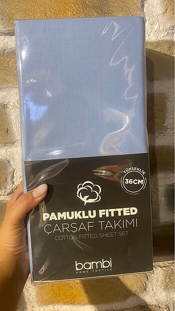 Pamuklu Fitted Çarşaf Takımı