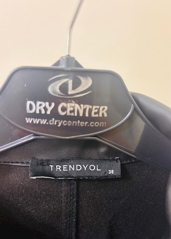 Kadın Siyah Deri Midi Elbise - Görsel 2