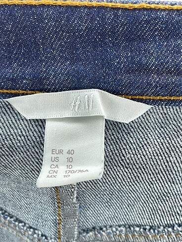40 Beden mavi Renk H&M Mini Etek %70 İndirimli.