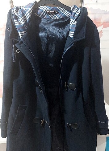 ÇOK ŞIK KADIN DUBLIN KIŞLIK KABAN - Görsel 3