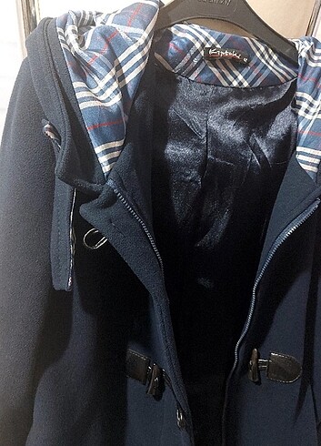 ÇOK ŞIK KADIN DUBLIN KIŞLIK KABAN - Görsel 7