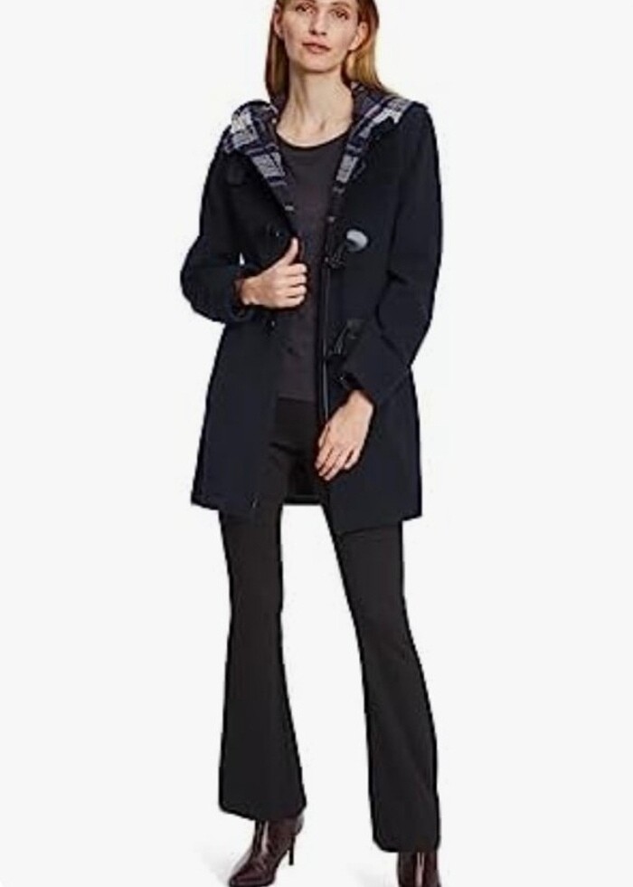 ÇOK ŞIK KADIN DUBLIN KIŞLIK KABAN - Görsel 4