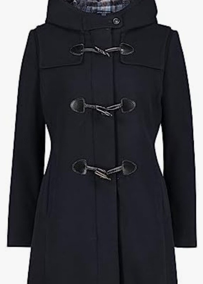 ÇOK ŞIK KADIN DUBLIN KIŞLIK KABAN - Görsel 5