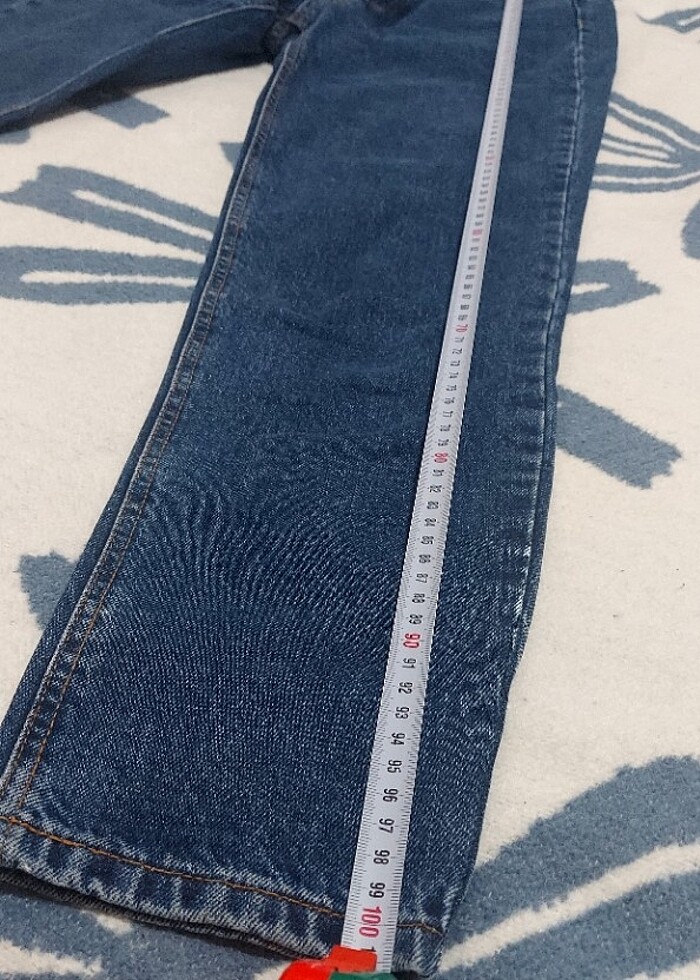 KOTON Mom Jean Kot Pantolon Yüksek Bel 2 - Görsel 3