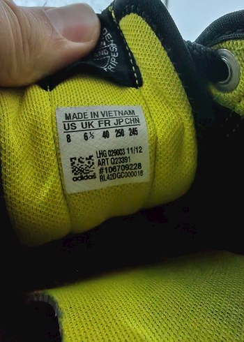 ADİDAS Siyah Puantiyeli Kadın Spor Ayakkabı - Görsel 5