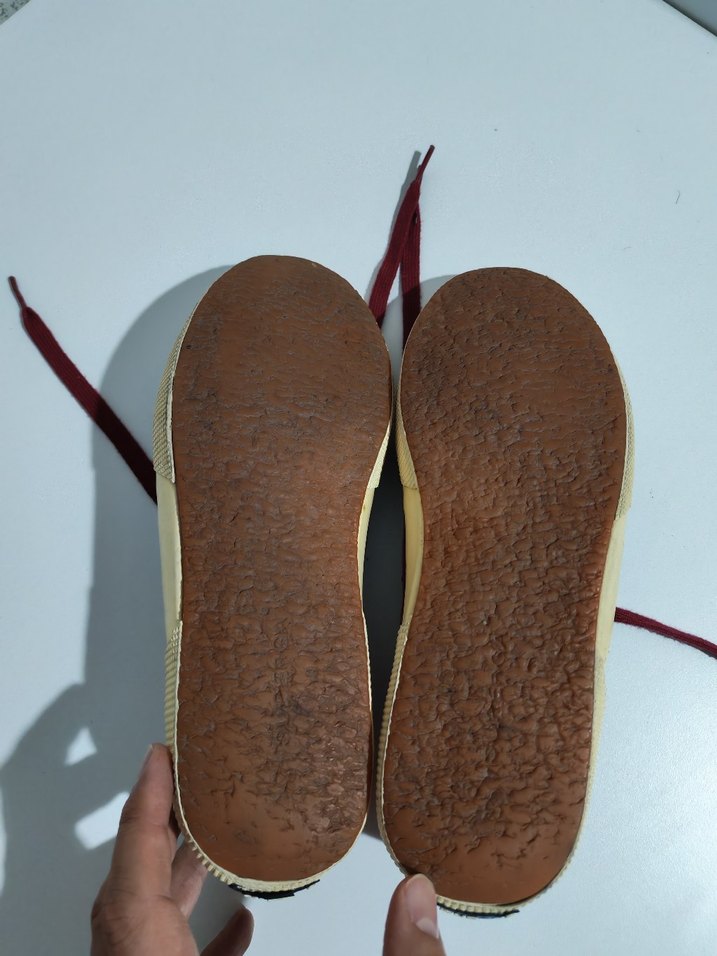 Orijinal Superga Bordo Kadın Spor Ayakkabı Düz Taban - Görsel 5