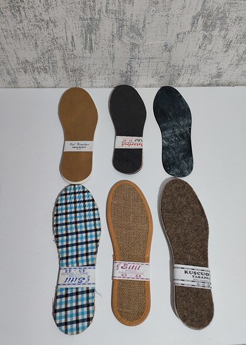 Gri ve Kahverengi Erkek Kadın Ayakkabı Taban - Görsel 3