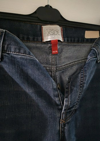 Erkek Lacivert Midi Denim Pantolon - Görsel 3