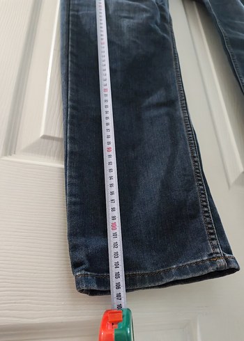 Erkek Lacivert Midi Denim Pantolon - Görsel 4