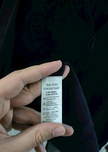 MUDO Siyah Drapeli V Yaka Midi Elbise - Görsel 4