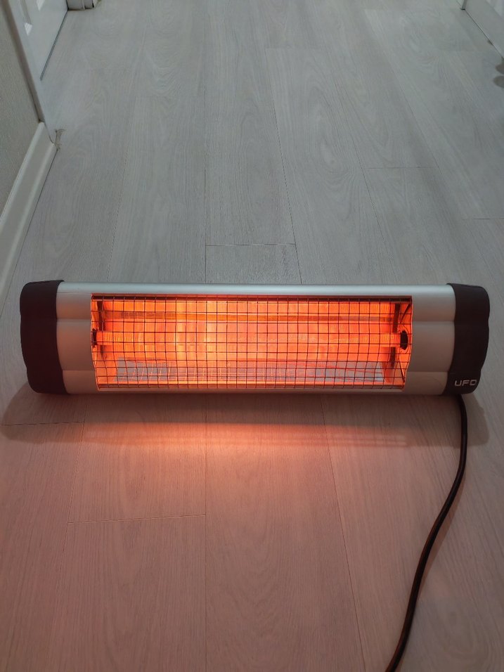 ORİJİNAL UFO Bej ve Gri Elektrikli Isıtıcı - Görsel 5