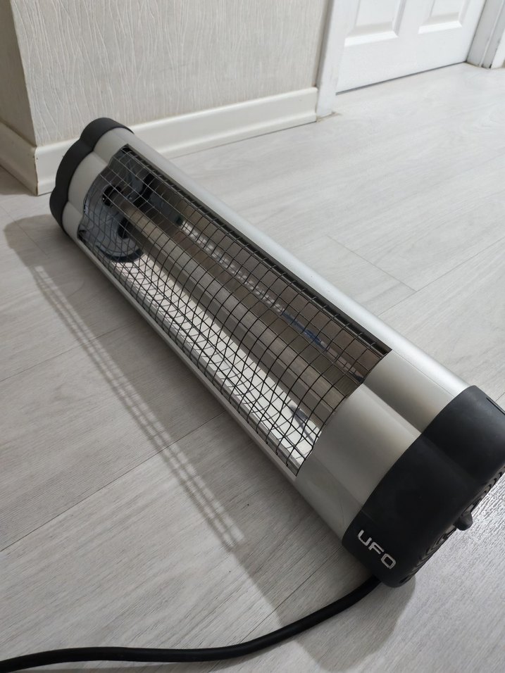 ORİJİNAL UFO Bej ve Gri Elektrikli Isıtıcı - Görsel 2