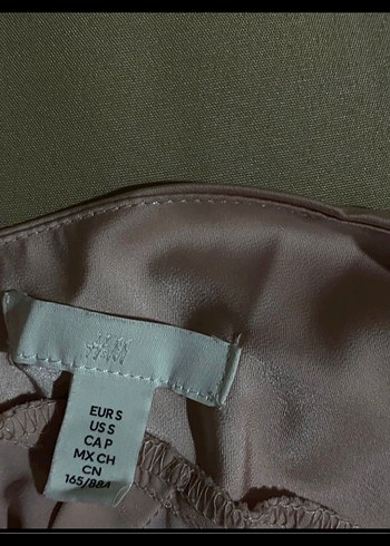 Hm marka orjinal boyundan bağlamalı sırt dekolteli saten elbise - Görsel 3