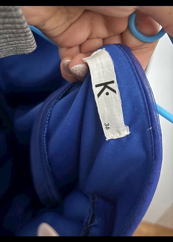 Keike marka orijinal tek kol mini elbise - Görsel 3