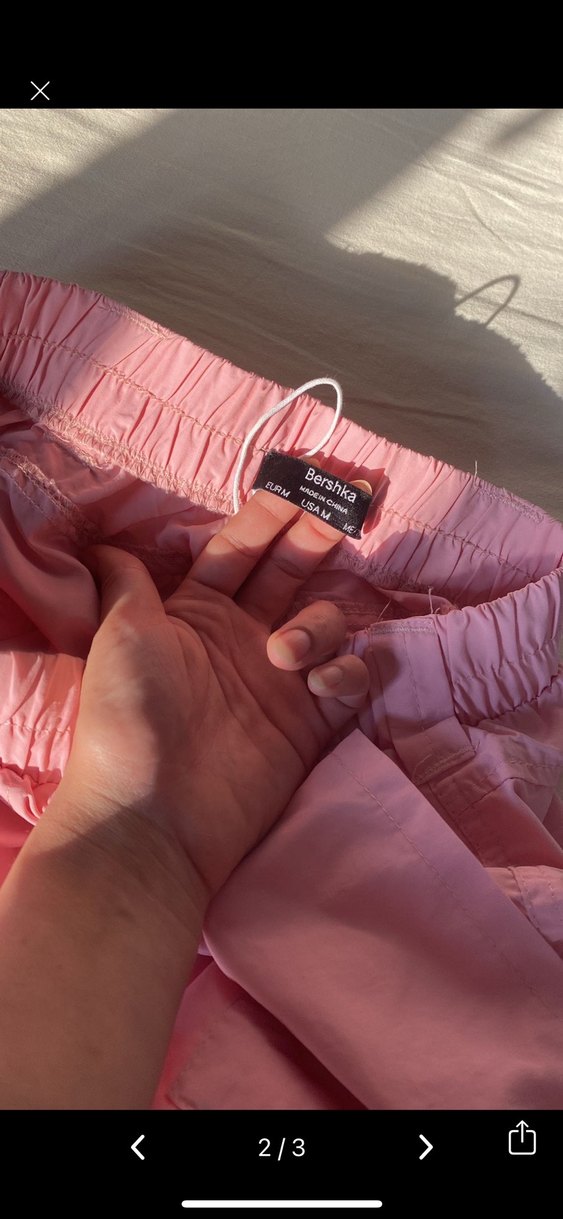 bershka pembe pantolon - Görsel 2