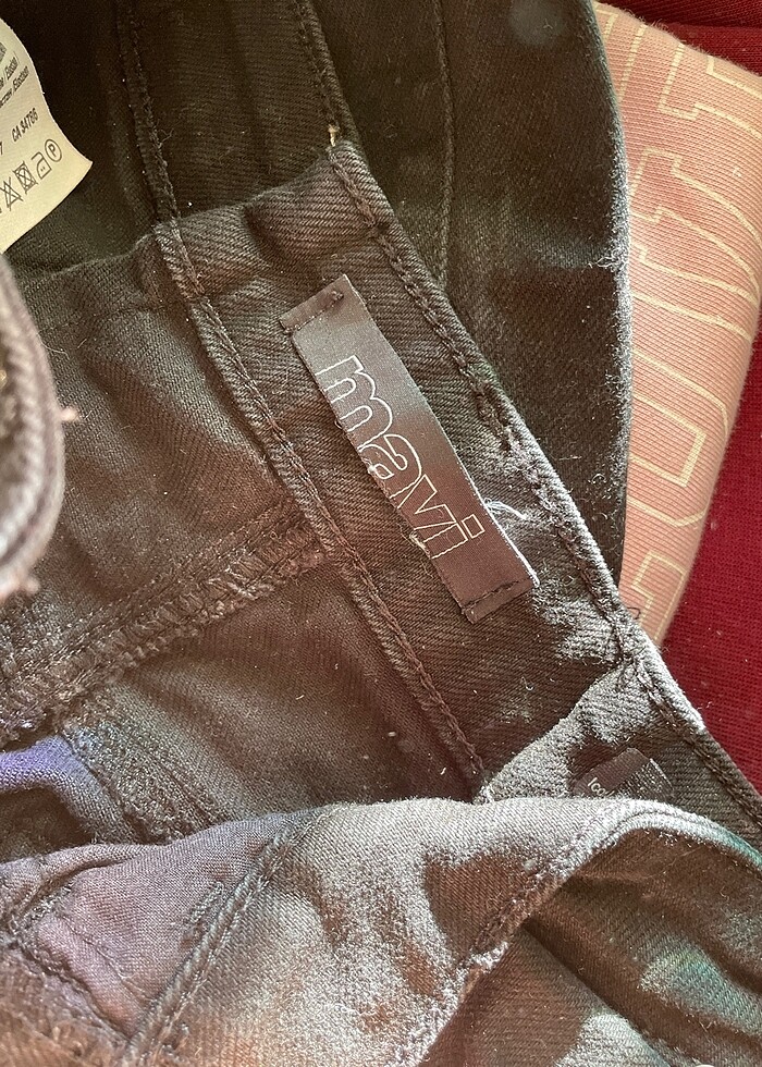 Mavi siyah pantolon - Görsel 4