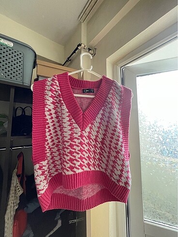 Defacto Pembe süveter - Görsel 2