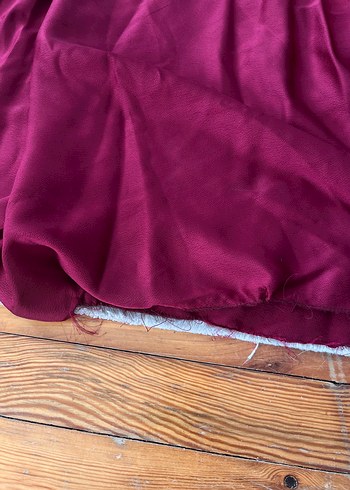 Bordo  Kadın Abiye Elbise - Görsel 2