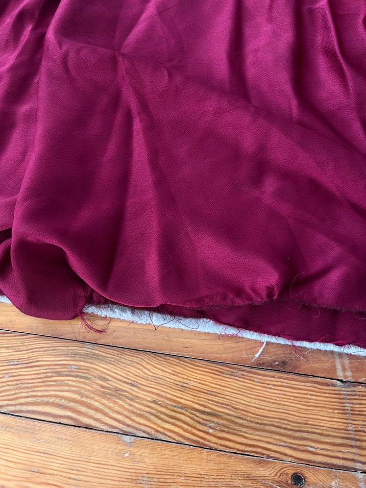 Bordo  Kadın Abiye Elbise - Görsel 2