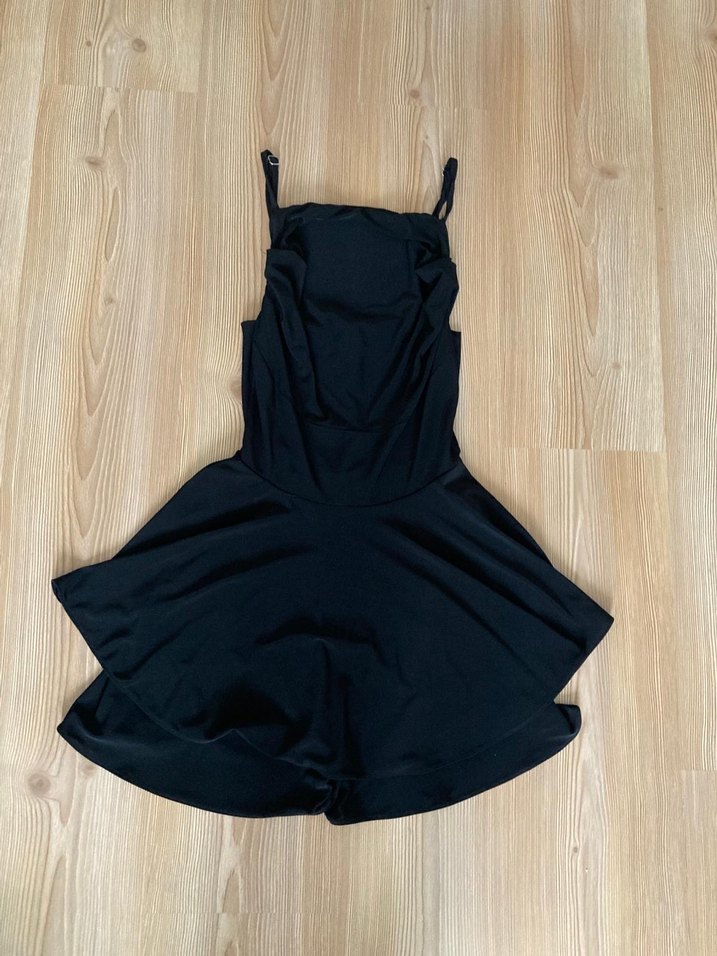 Siyah mini Elbise - Görsel 2