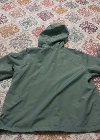 LCW Vision Kadın Turkuaz Kapüşonlu Yağmurluk - Görsel 6