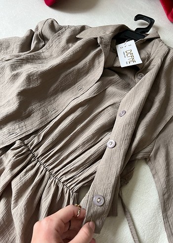 Bej  Elbise - Görsel 2