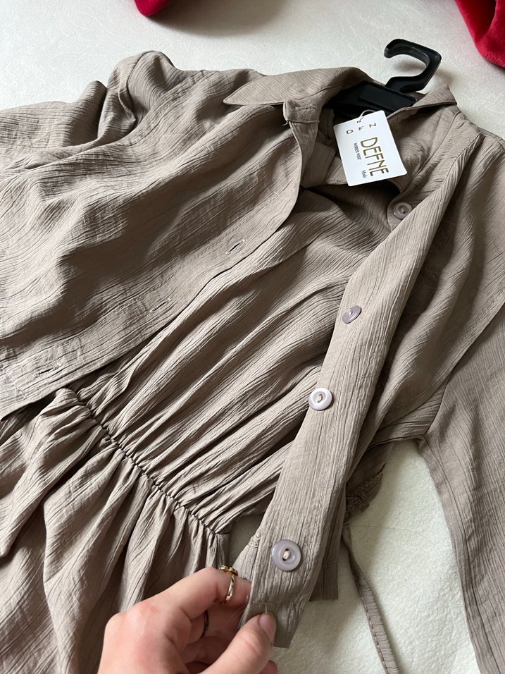 Bej  Elbise - Görsel 2