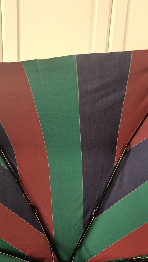 Çok Renkli Pileli Kadın Şemsiye - Görsel 3