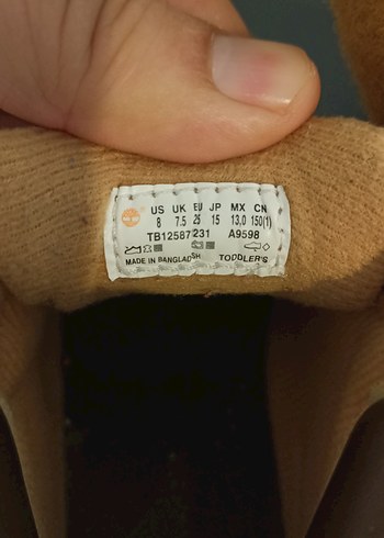Timberland Timberland Kahverengi Süet Erkek Çocuk Botları