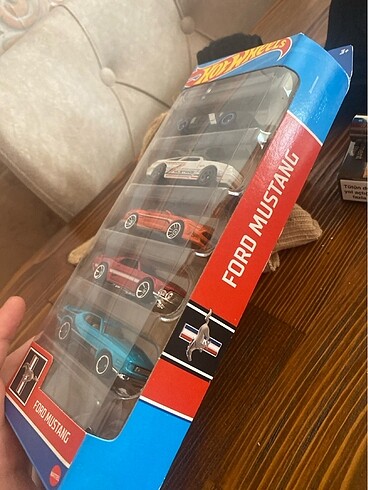  Hot Wheels Ford Mustang 5?li Set