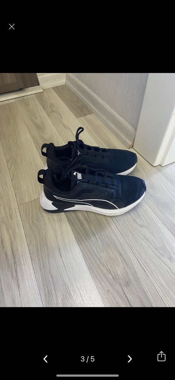 Siyah Kadın Spor Ayakkabı - Görsel 2