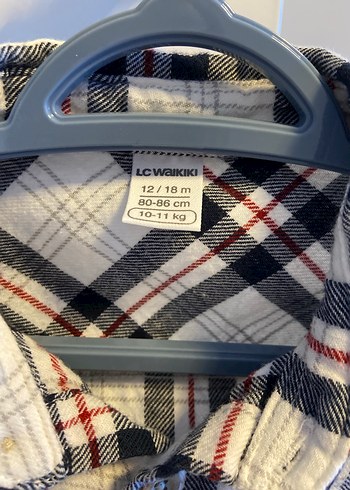 Erkek Çocuk Gri Ekose Uzun Kollu Gömlek - Görsel 4