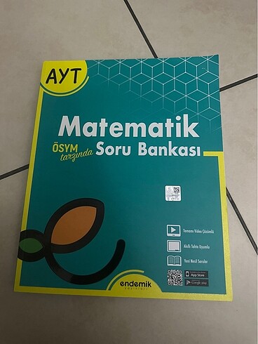 Ayt matematik endemik yayınları