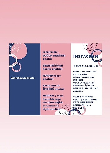 Diğer astroloji alaninda bilgi almak için dm den ulaşabilirsiniz
