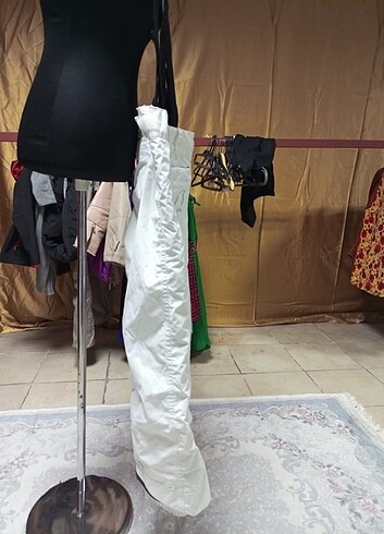 10 Yaş Beden beyaz Renk #Wedze#kar#pantolonu#çocuk