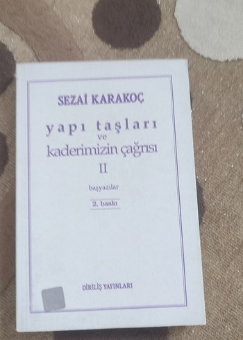 Sezai Karakoç Yapı Taşları Kaderimizin Çağrısı 2 Kitap - Görsel 4